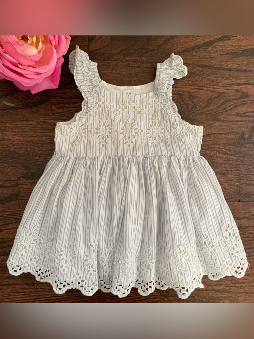 NWOT Baby Gap dress and bloomers set, 18-24mo